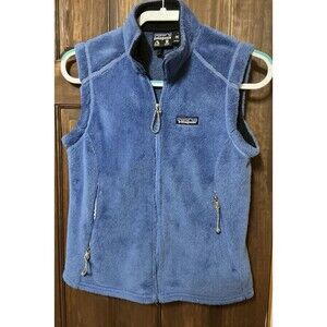 Vintage (2000)Patagonia Women's Regulator fleece vest Size Medium Blue